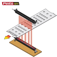 坐标定位测量光幕 在线孔洞检测红外光栅