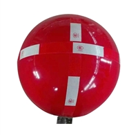 高压线玻璃钢航空警示球反光球