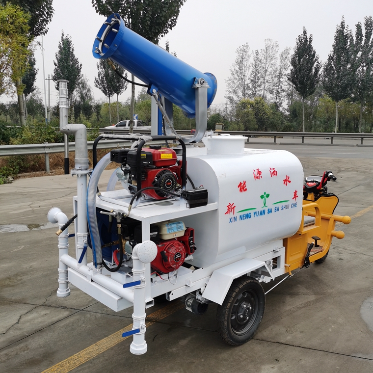 电动喷雾车 雾炮小型洒水车 电动两吨洒水车
