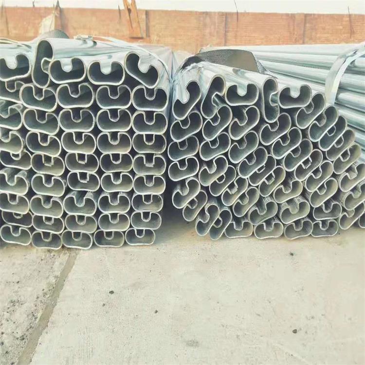 50方凹槽管-凹形管生产厂家-带槽方管