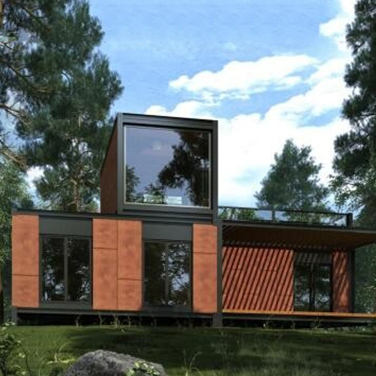 馆陶轻钢别墅集装箱式房酒店集装箱假日酒店绿色环保