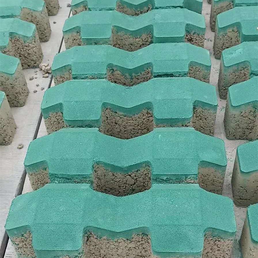 井字砖八字8字砖植草砖小区绿化嵌草砖草坪砖