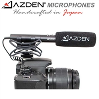 Azden SMX-10 阿兹丹立体声麦克风 单反摄像机机头麦克风 超指向