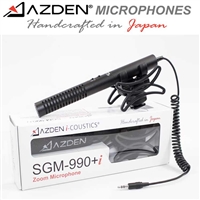 Azden SGM-990+i 阿兹丹可调式指向性话筒 手机单反相机录音麦克