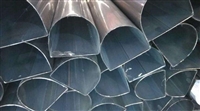 湖南 半圆管厂家 不锈钢D形管生产厂 暖气片管