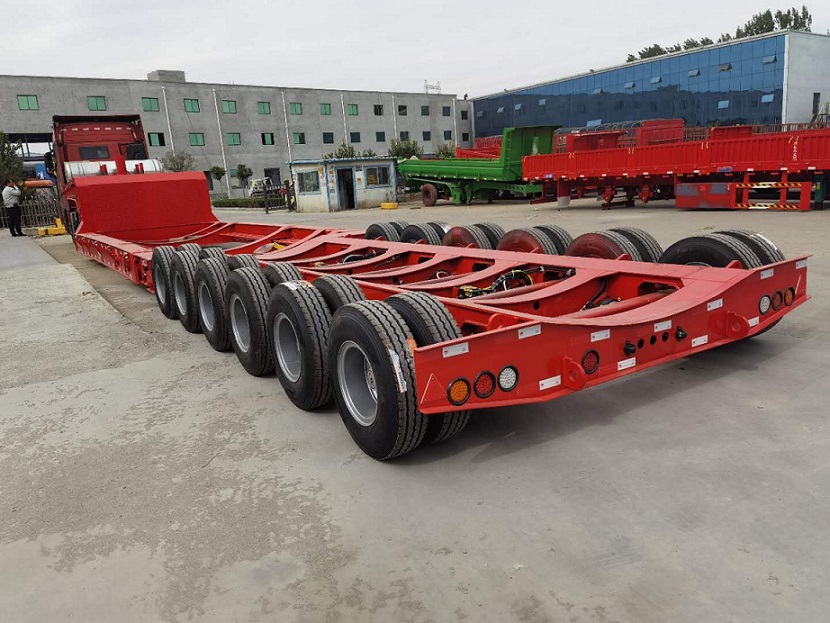 凹梁式低平板半挂车订制 以诚合作