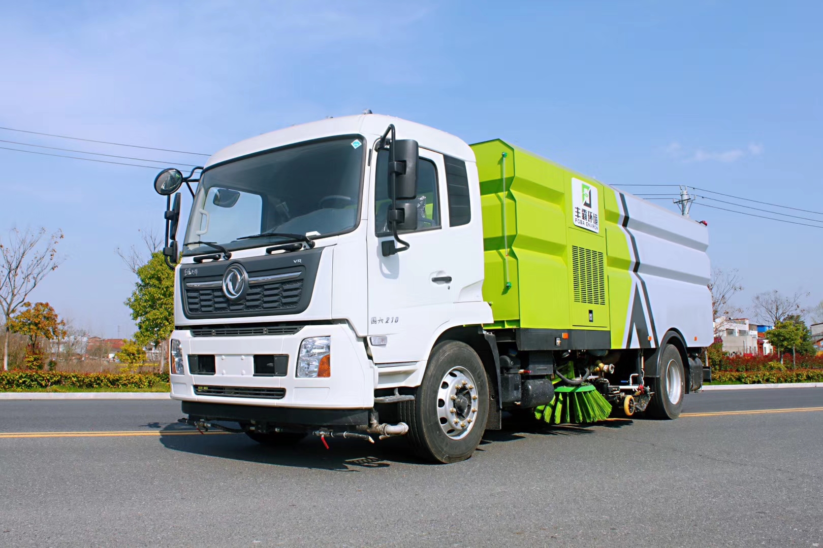 东风天锦洗扫车