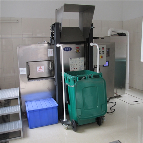 餐厨垃圾降解设备okl-300日处理1吨餐厨垃圾