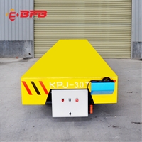 轨道运输平板车图纸资料 KPJ-15T电缆卷筒轨道电动平车