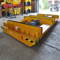 厂家定制KPT-27工业轨道车 电缆线供电型轨道运输车 电动平板车