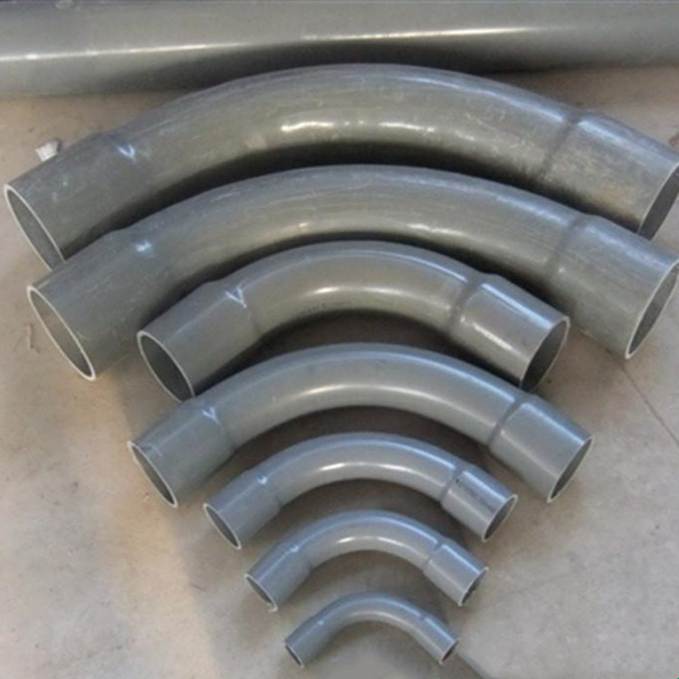 市政穿线弧形弯头 cpvc弧形大弯管 晋城电力管大月弯 拉伸强