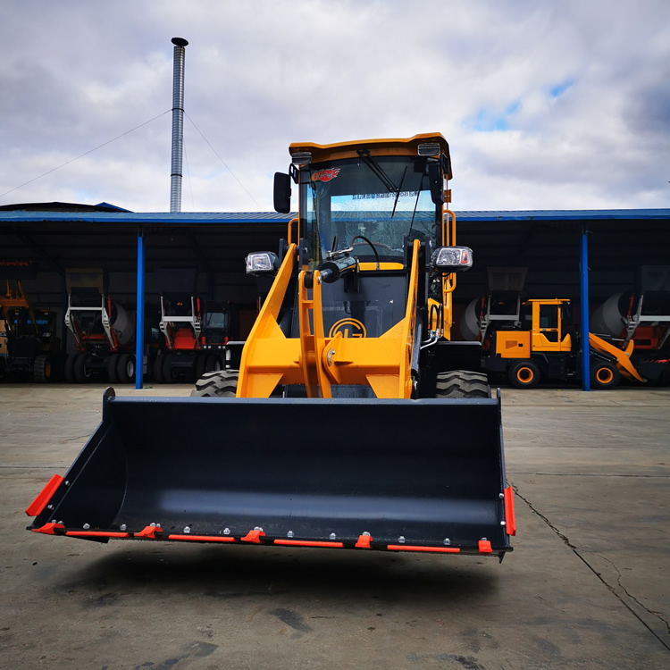 履带铲车湛江徐闻鲁盛抓草机clg855装载机