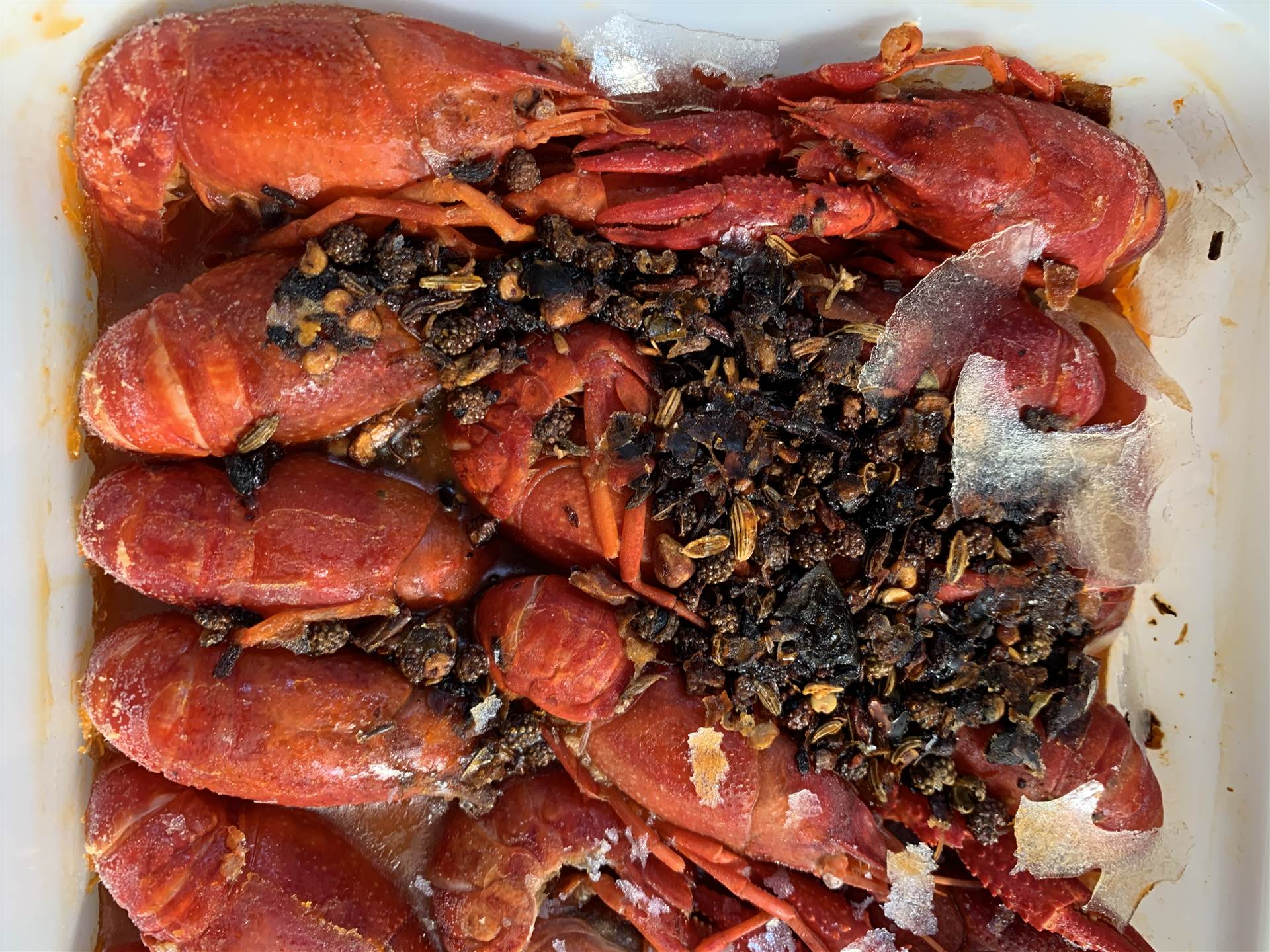 虾统帅麻辣小龙虾700g10盒件批发速冻小龙虾麻辣十三香小龙虾