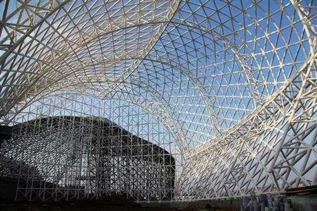 青秀网架钢结构厂家加油站网架加工厂质量放心