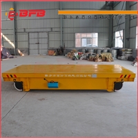 低台面轨道电动搬运平车 10吨车间过跨工具车厂家直供