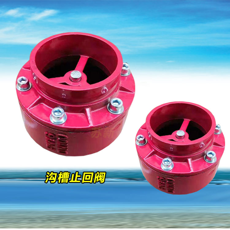 沟槽消声止回阀