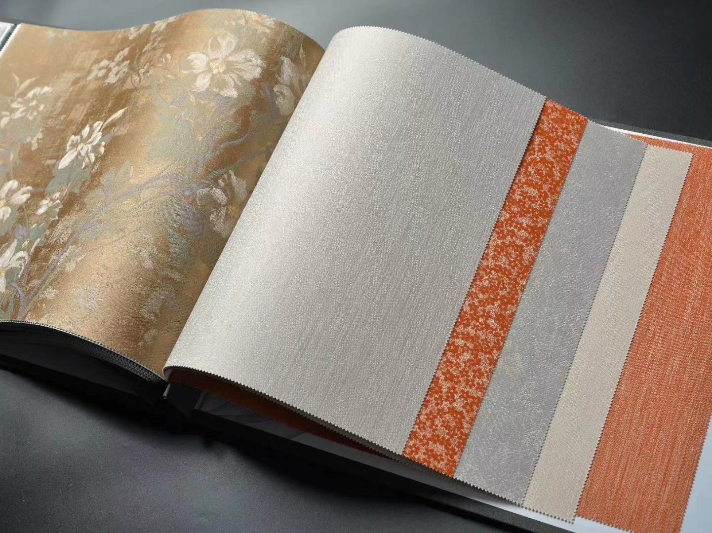 昆明墙布定制家居无缝素色绣墙布墙布款式多样规格定高28米