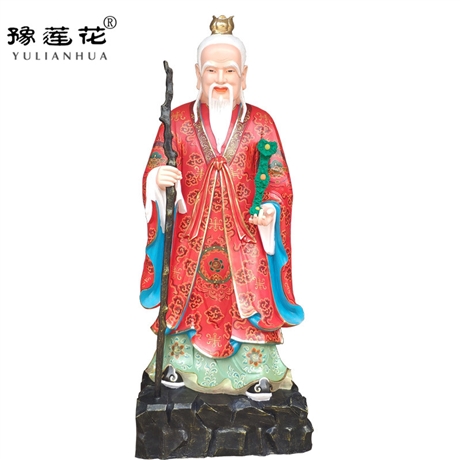 月老仙師神像 民俗人物雕像月老神像 千里姻緣月老星君神像定做