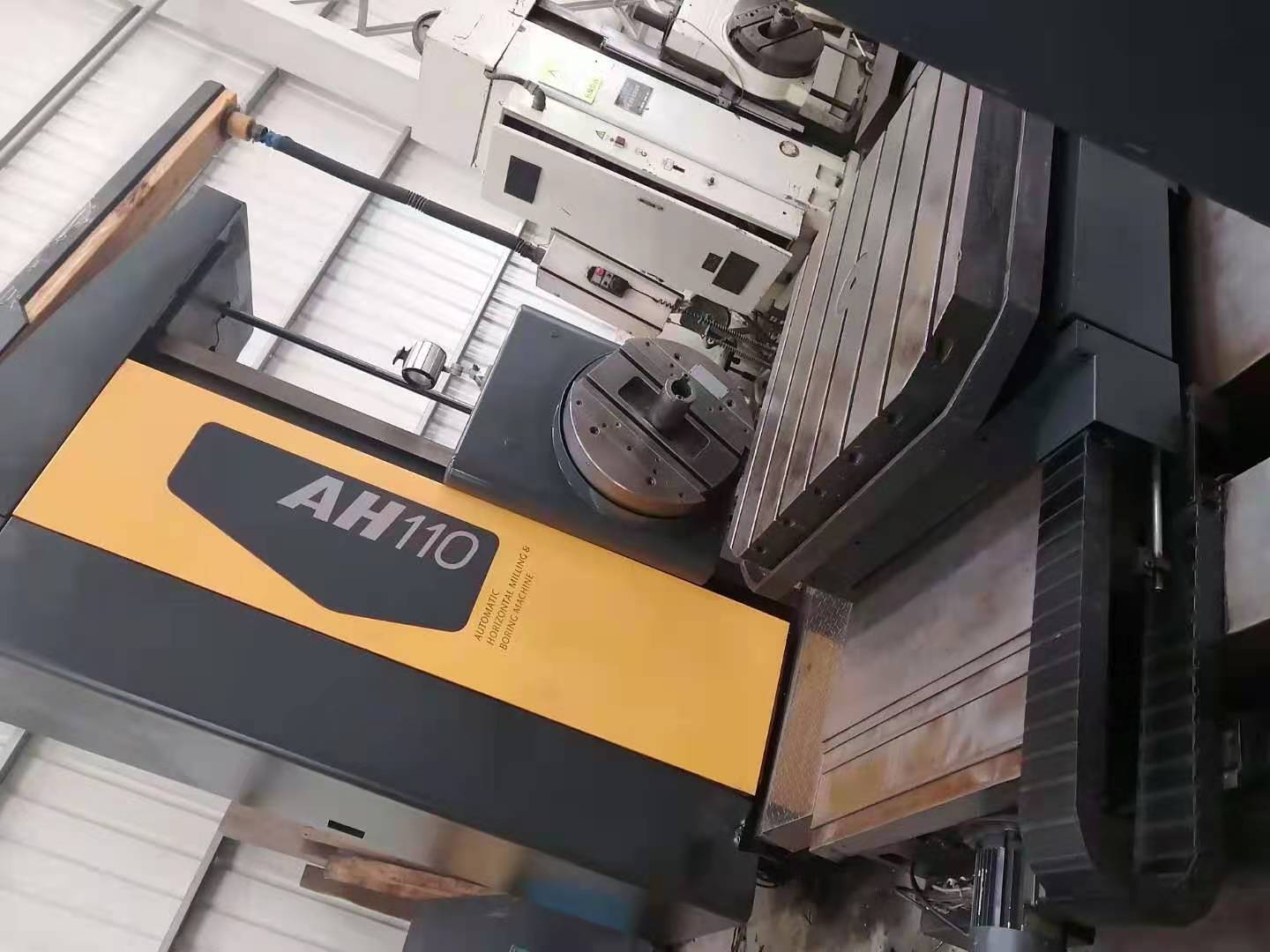 机械厂急售二手中捷ah110程控镗铣床二手数控镗床