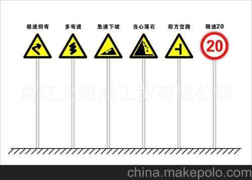 驻马店交通标志杆厂家 驻马店路牌 品牌