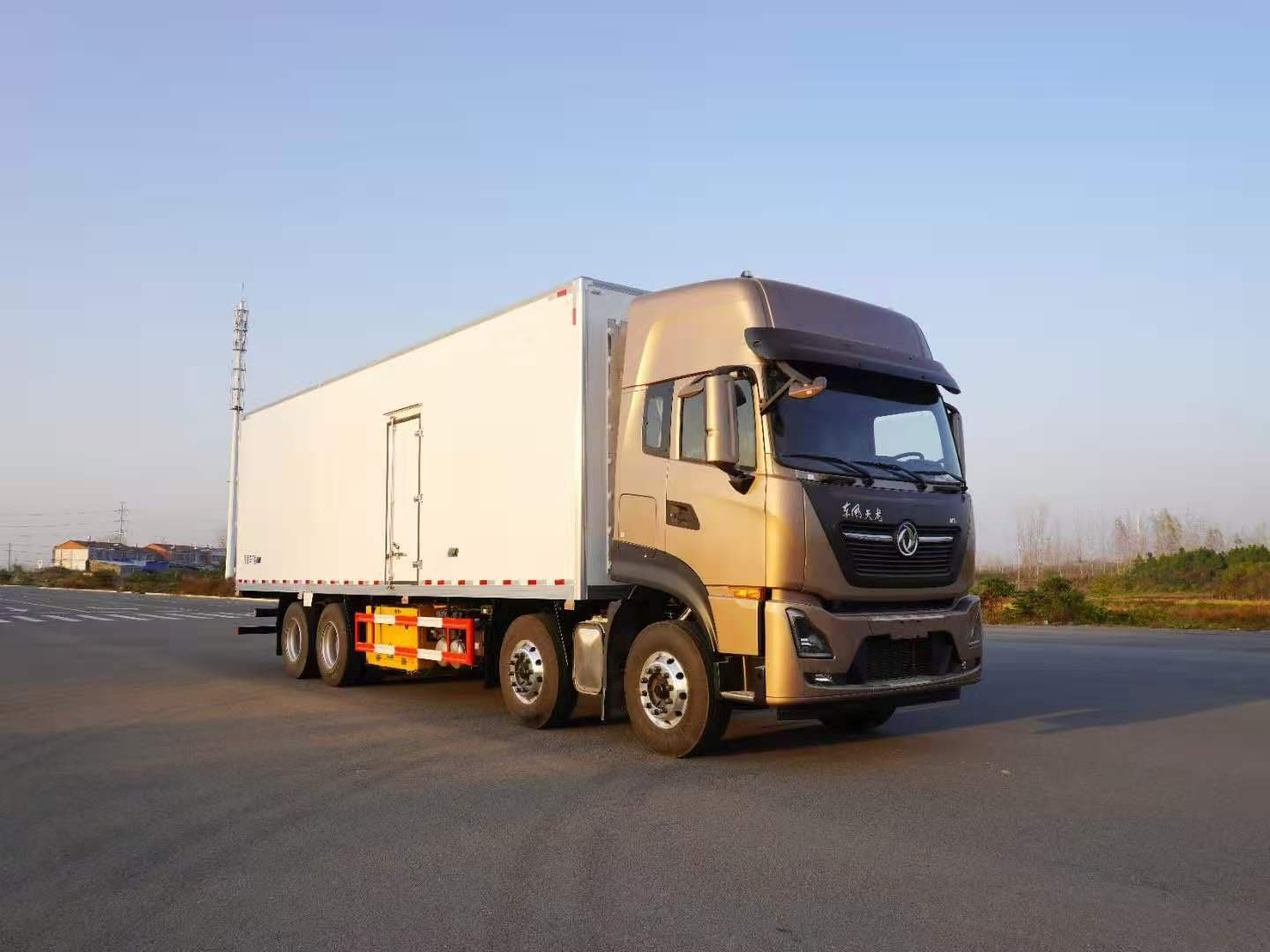 台山果蔬半挂冷藏运输车供应 半挂冷藏车厂家直销 冷藏半挂车价格