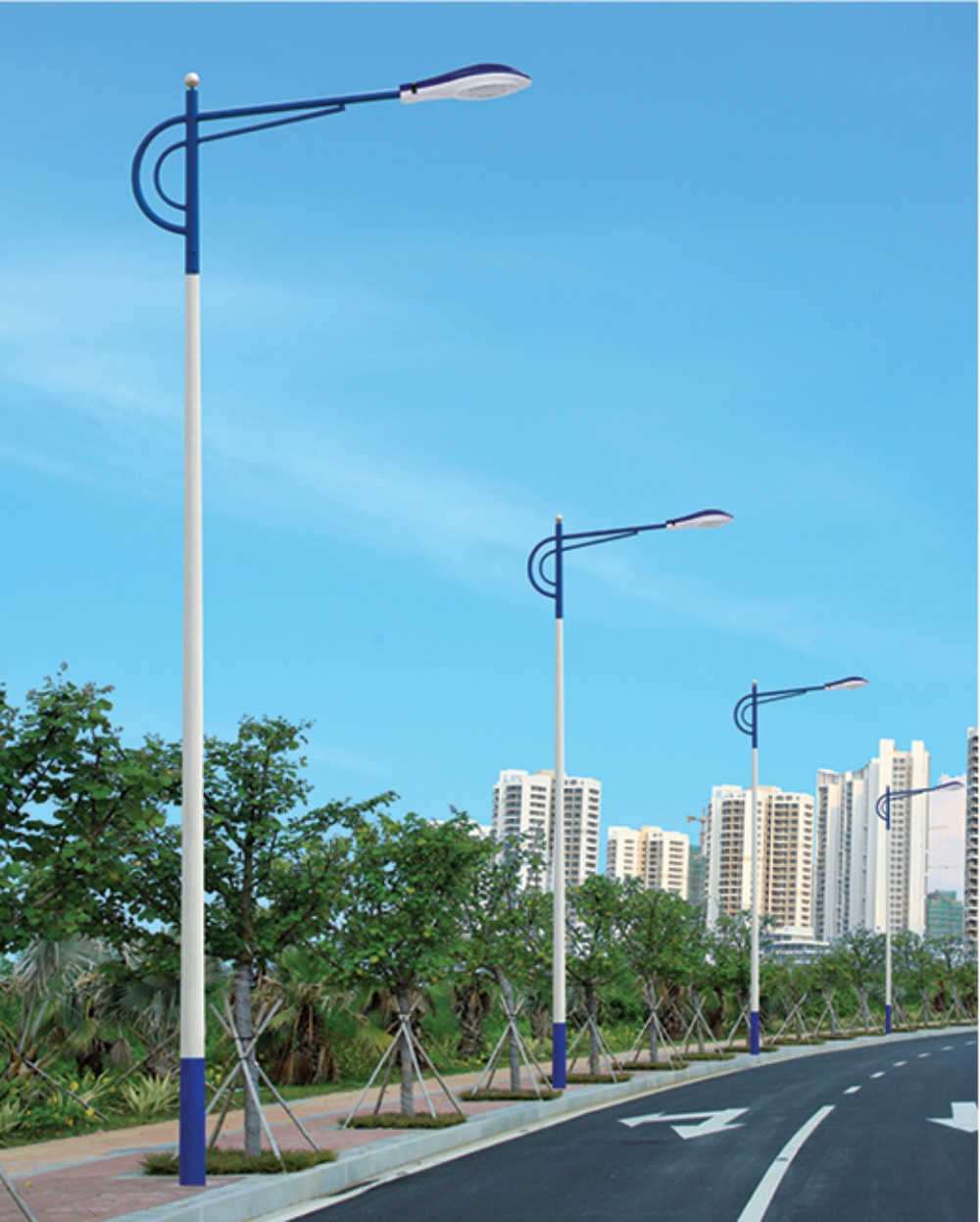 庆阳路灯厂家 景区路灯造型设计