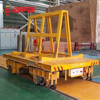 北京有轨道转运平板车价钱 车间输送玻璃转弯电动地平车