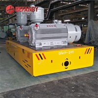 定制运输管材无轨搬运车 BWP-29T蓄电池供电型无轨平板车