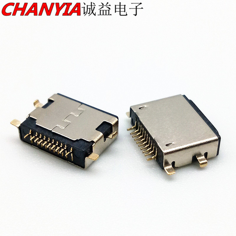 苹果lightning母座10p沉板08mm