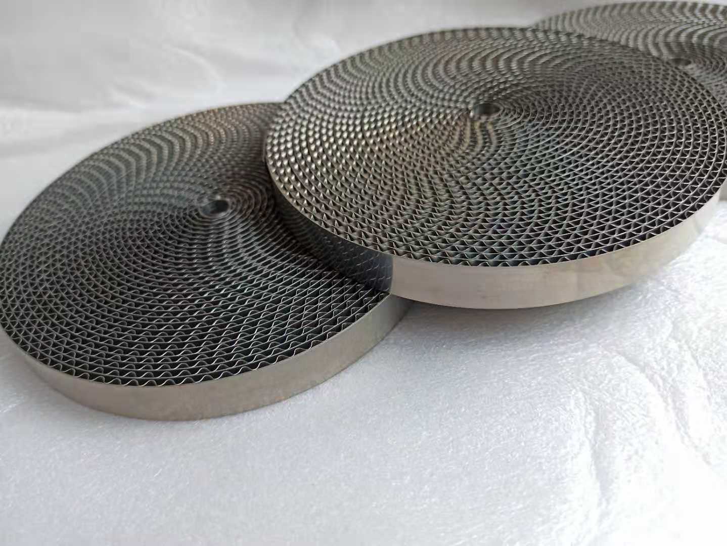 不锈钢阻火器阻火芯呼吸阀阻火透气帽阻火芯网波纹板阻火芯