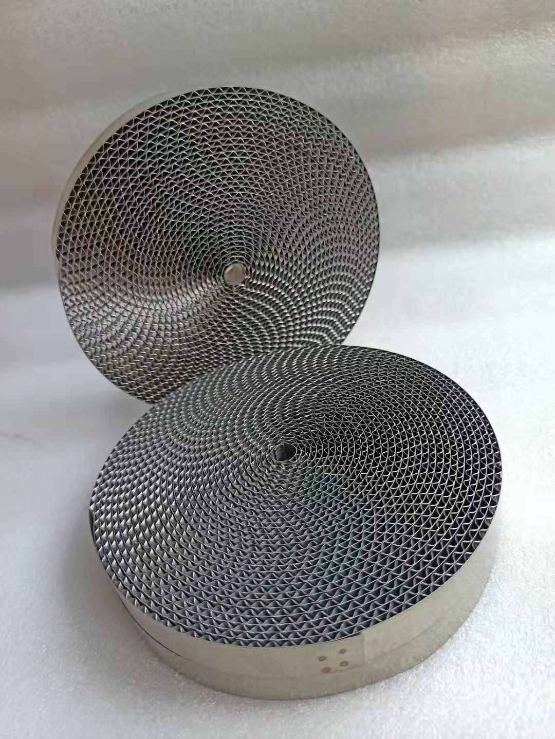 不锈钢阻火器阻火芯呼吸阀阻火透气帽阻火芯网波纹板阻火芯