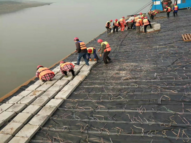 土工织物软体沉排