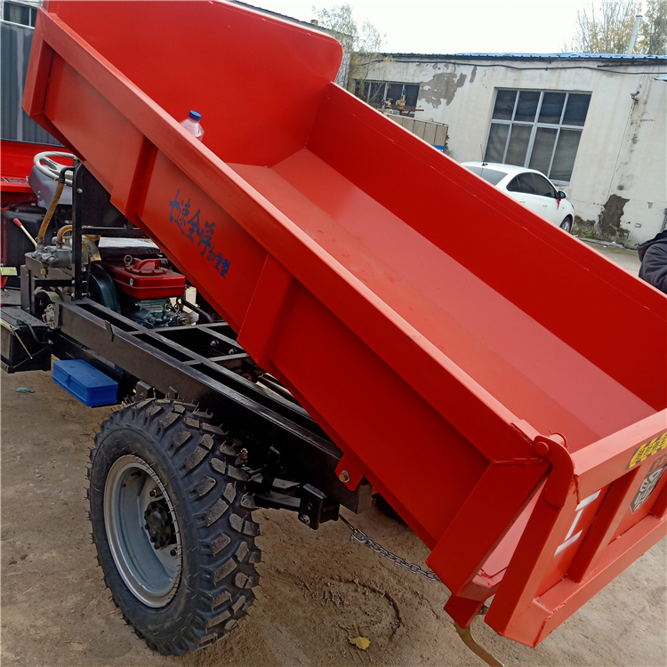 农用三轮起重机 小型工程简易三马子 建筑自卸运输车现货