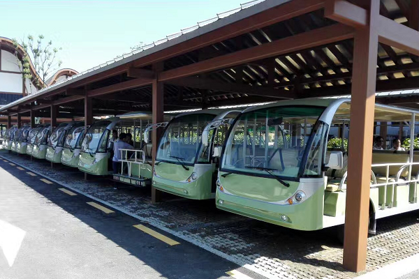 益高电动观光车 大连游览观光电动车