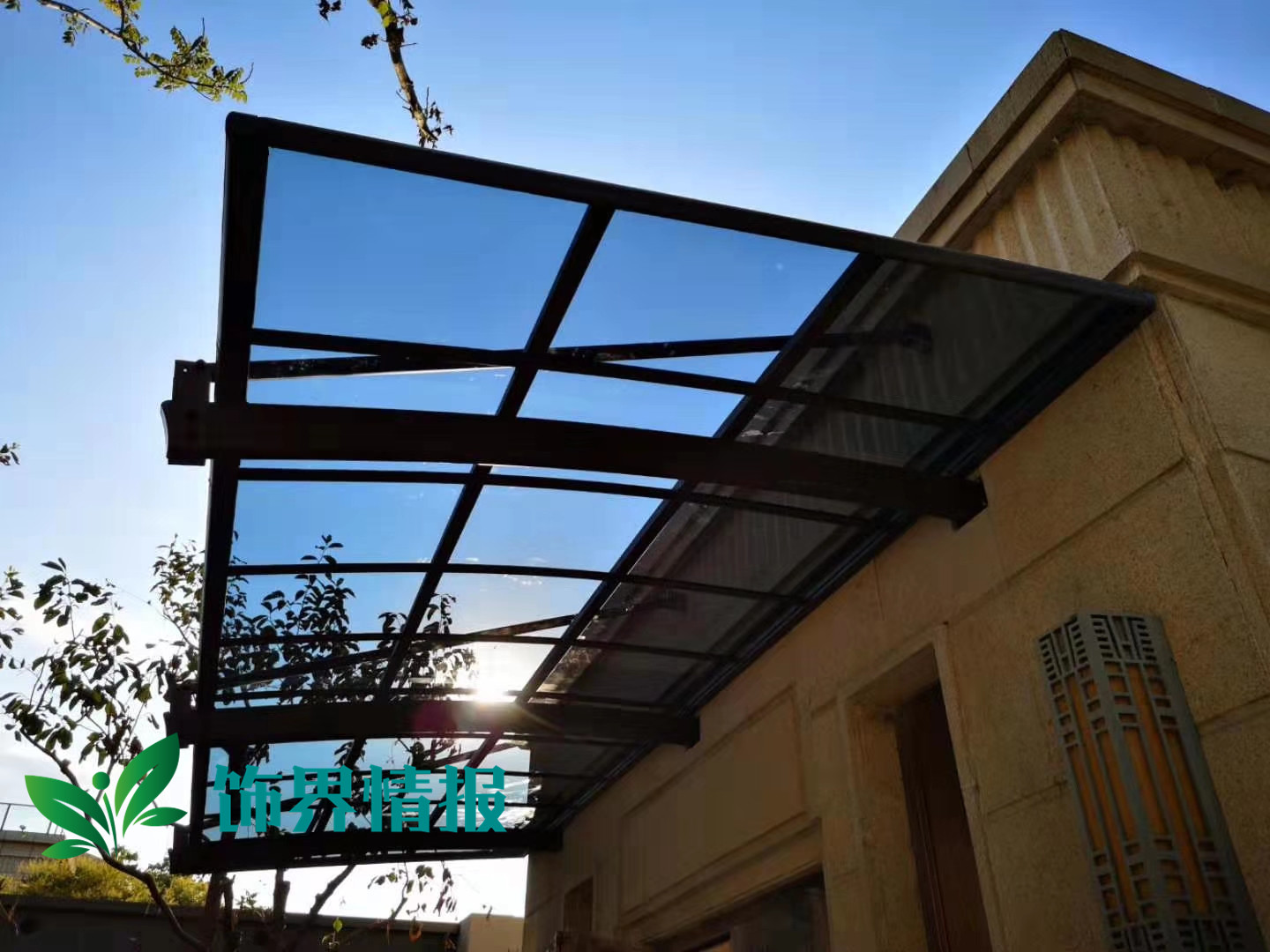 西安铝合金雨棚车棚安装雨棚定制别墅雨棚窗棚入户门雨棚