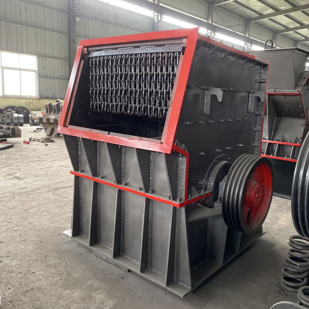 玄武岩破碎机大型箱式砖头粉碎机水泥熟料方箱破碎机