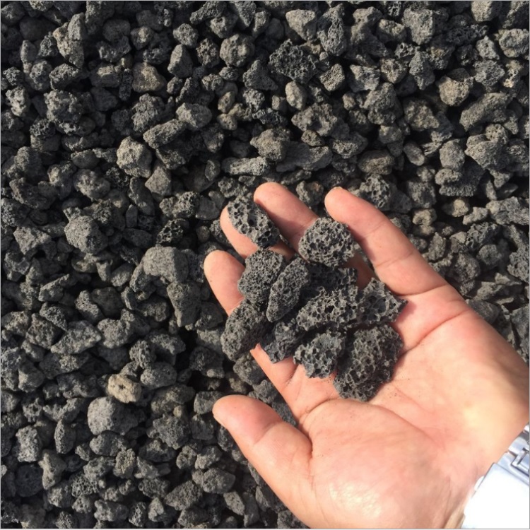 火山岩滤料 火山岩水处理颗粒 灰色火山岩滤料 保质保量