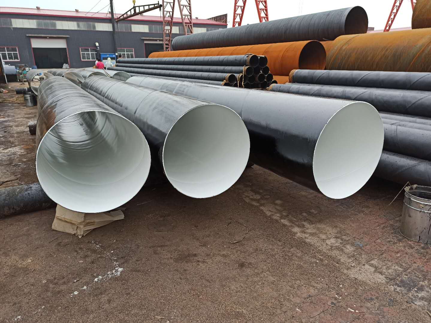 自来水饮用水专用ipn8710防腐钢管定制埋地城市供水饮用水管厂家