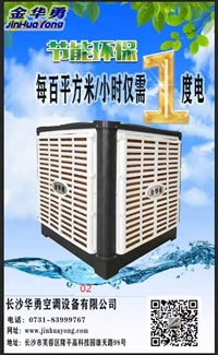 湖南衡阳食品厂换气节能环保冷风机