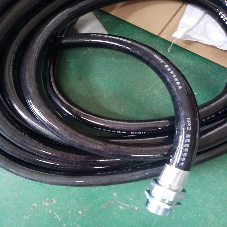 供应黑龙江防爆挠性连接管bng防爆穿线软管不锈钢编织防爆软管