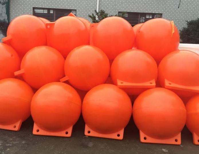 水上串连警示拦截浮球水产养殖捕捞专用挂网浮体河道拦污浮球