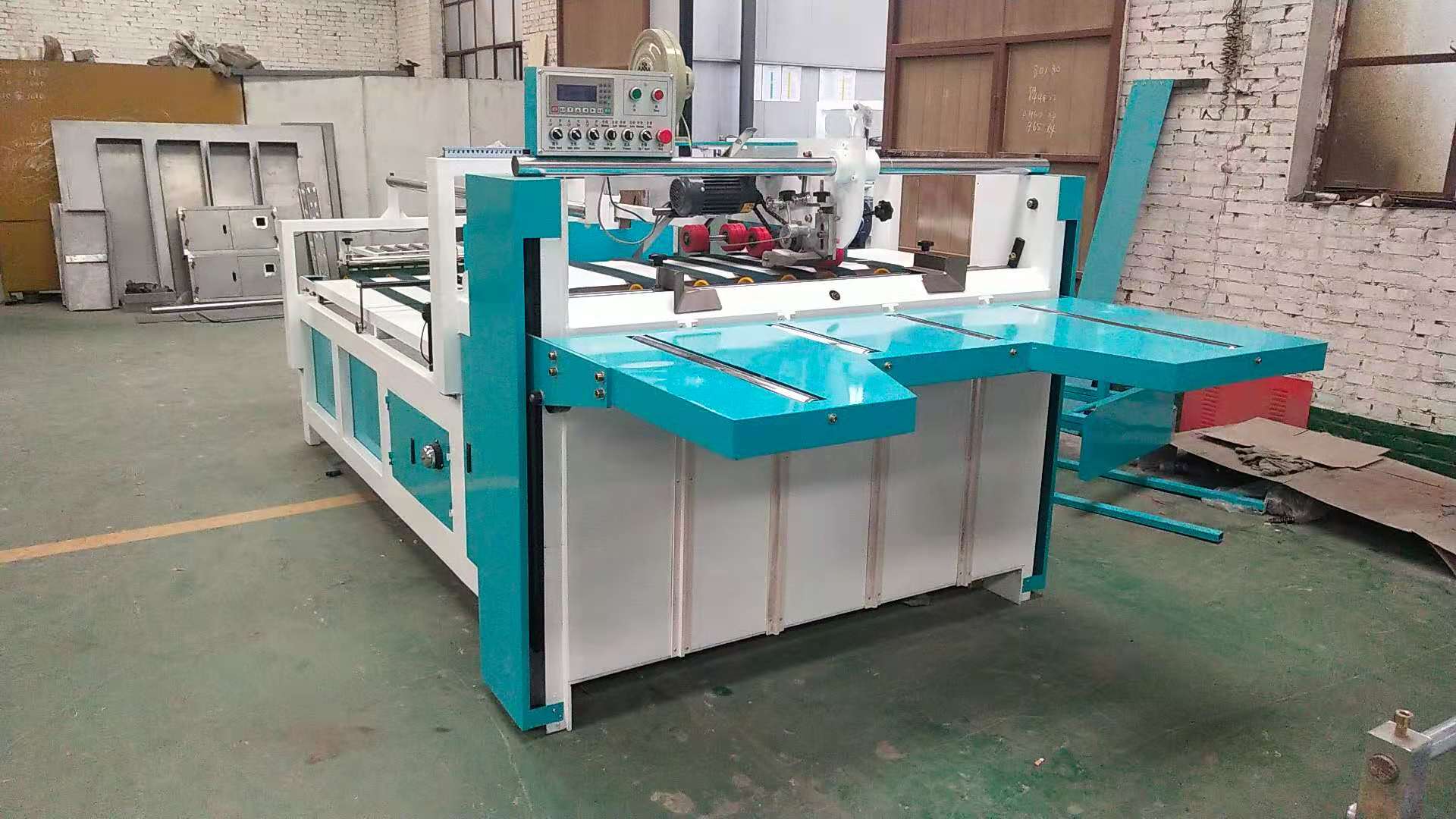 鹏盛牌半自动粘箱机a苏州双片粘箱机a全自动粘钉一体机粘钉随意