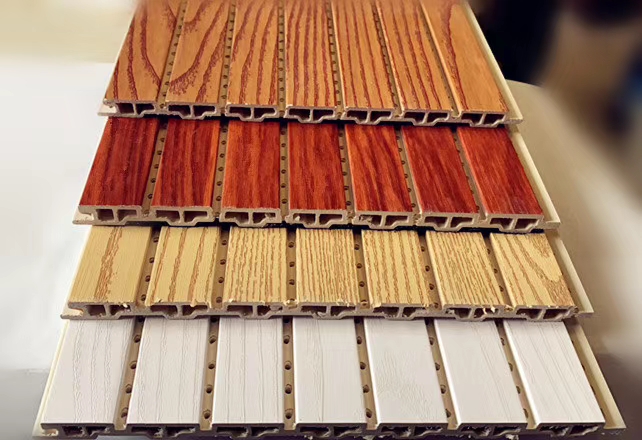竹木纤维吸音板效果图图片