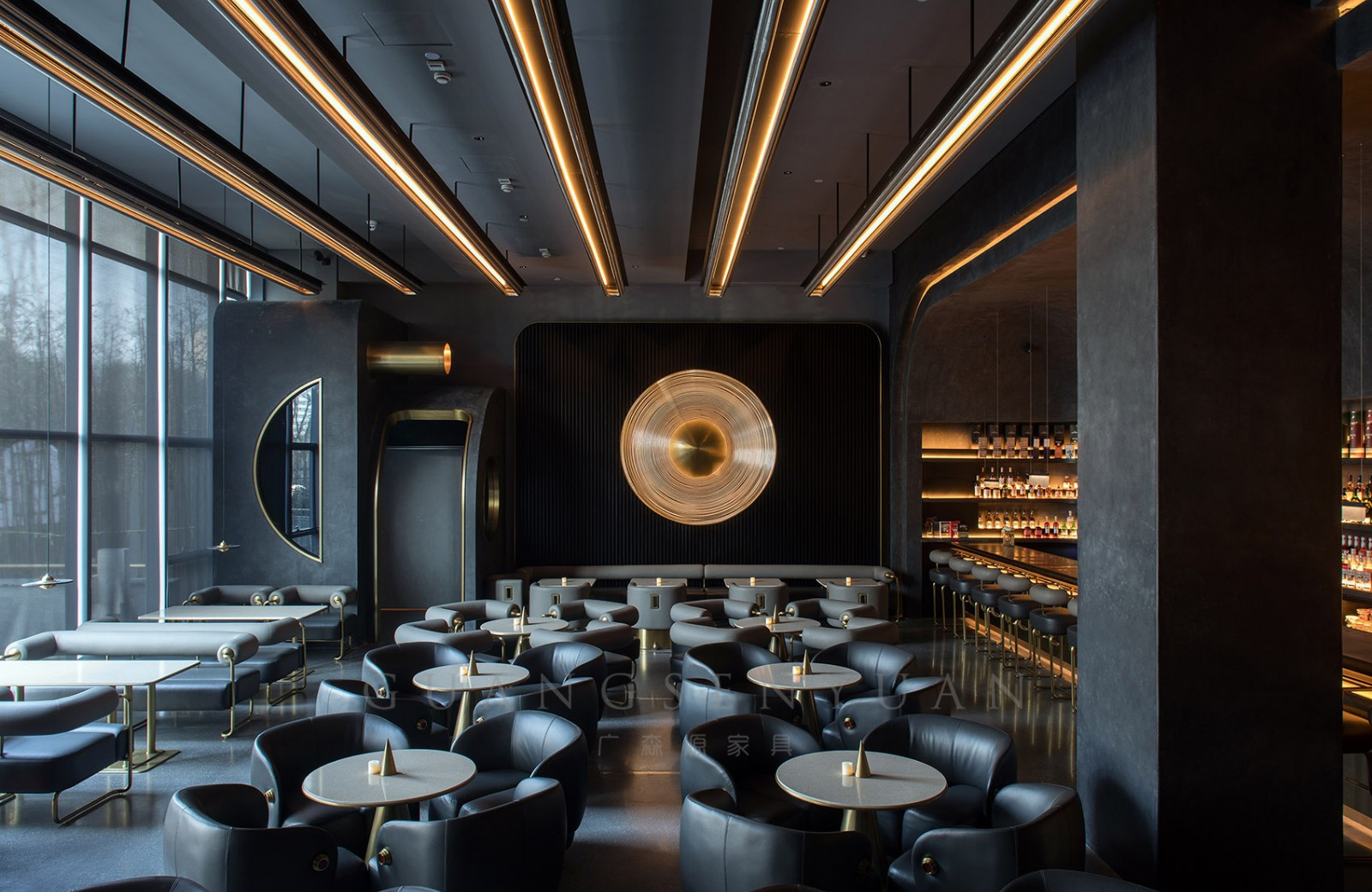 定做ktv包厢u型沙发会所音乐酒吧清吧转角l型沙发卡座茶几