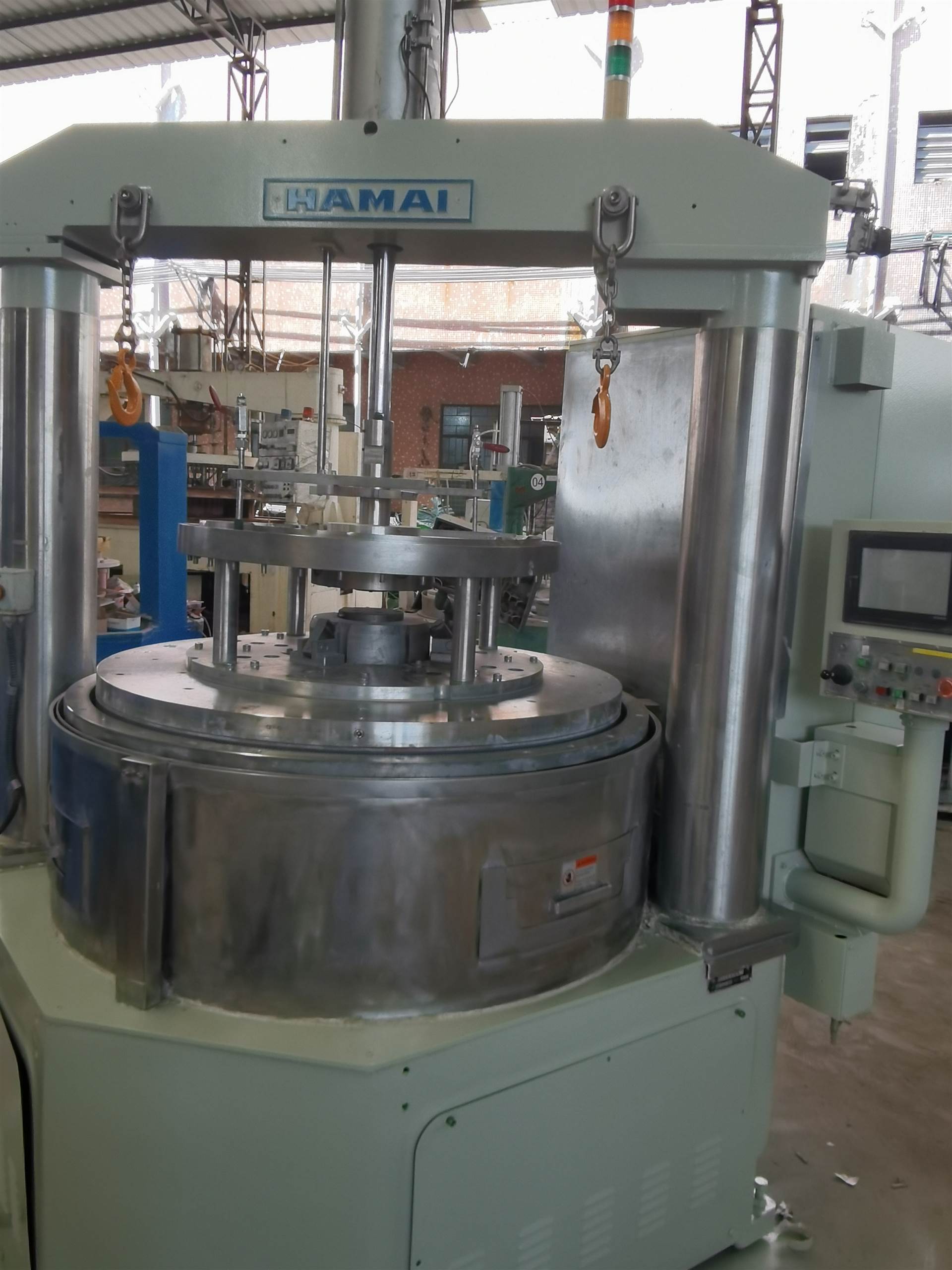 二手进口16b日本hamai双面抛光机平面研磨机