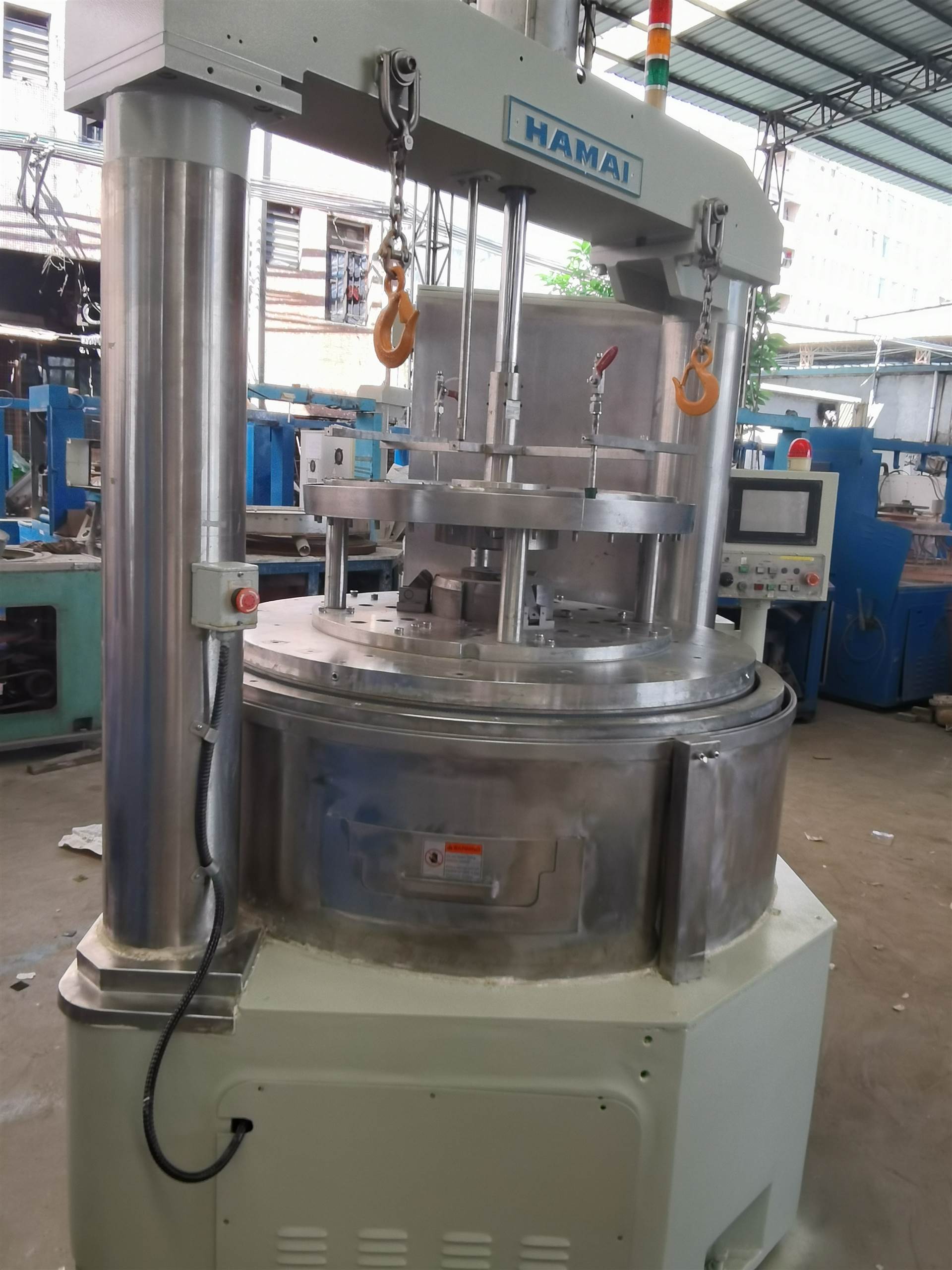 二手进口16b日本hamai双面抛光机平面研磨机