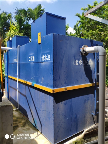 100人生活污水处理一体化设备 10m/d一体化污水处理设备