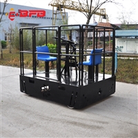 人力轨道车 手压式轨道小车 短距离运料有轨小平车