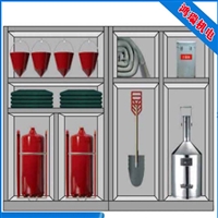 鸿瑞    消防器材箱 加油站消防器材柜 加油站设备