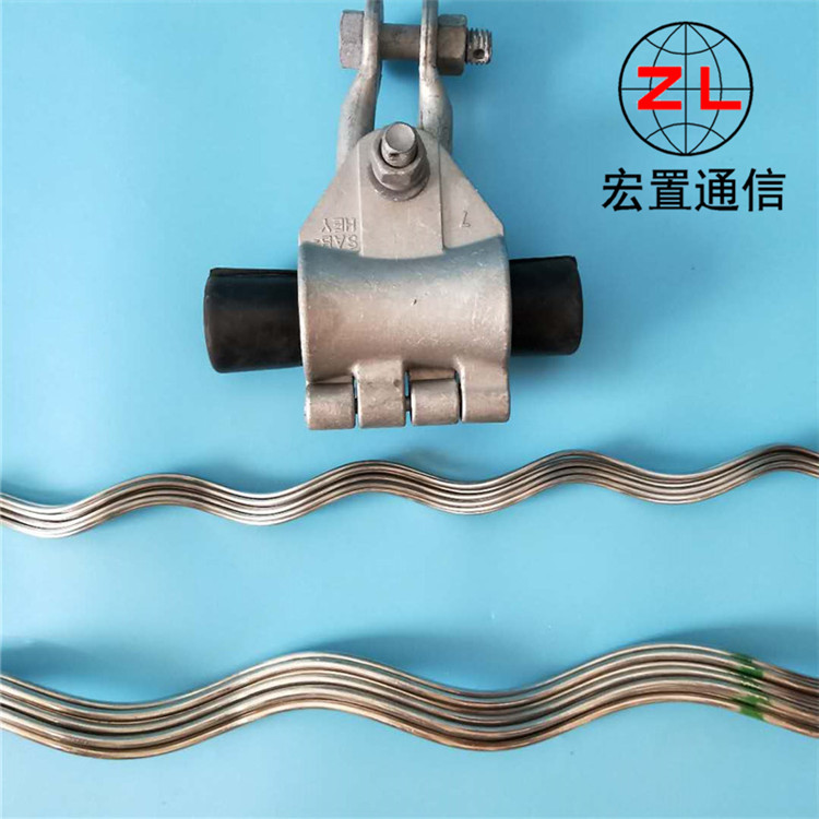 山西输电配电 预绞式金具悬垂线夹 OPGW单联内外绞丝悬垂线夹